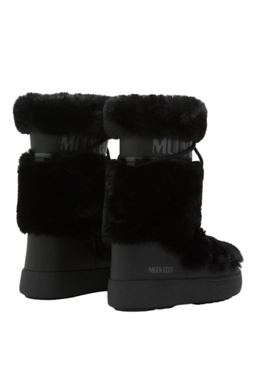Ltrack Faux Fur High - Black
