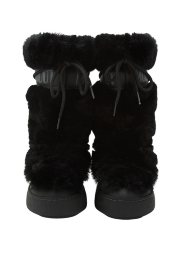 Ltrack Faux Fur High - Black
