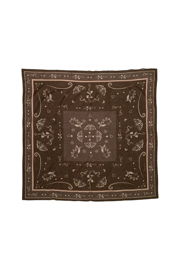 Olena Scarf 53x53 - Brown