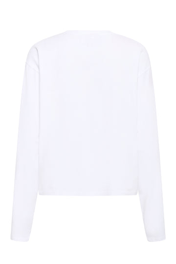 Gztima Ls Tee - Bright White