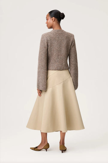 Botti Cardigan - Greige Melange