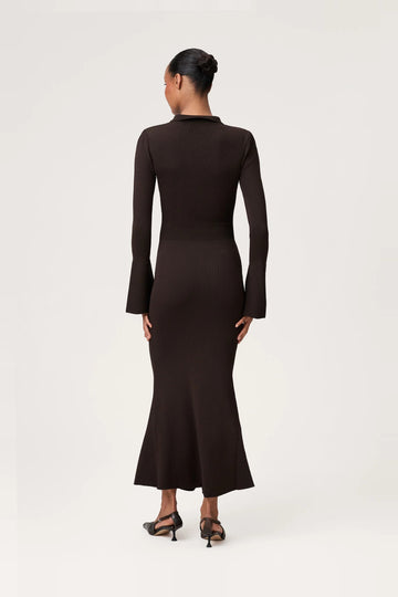 Basel Maxi Dress - Brown