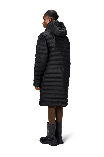 Lohja Longer Puffer Jacket W3T3 - Black
