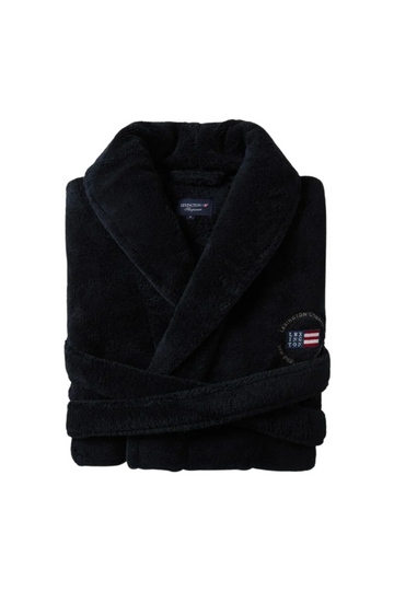 Unisex Fleece Robe - Navy