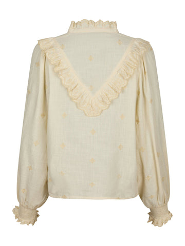 Degas Blouse - Light Yellow