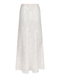 Vicky Sequins Skirt - Ivory