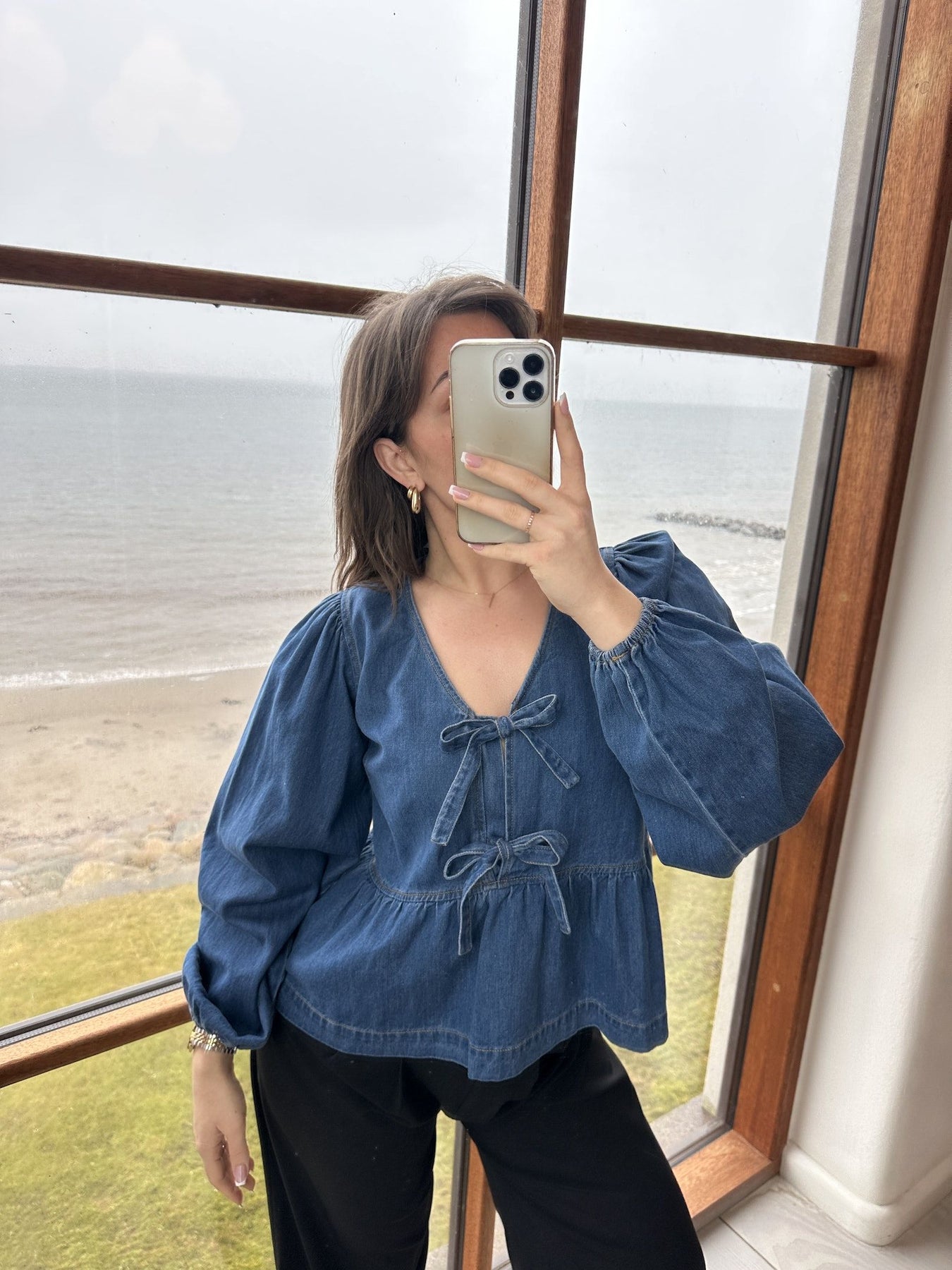 Esmée D Blouse - Vintage Blue