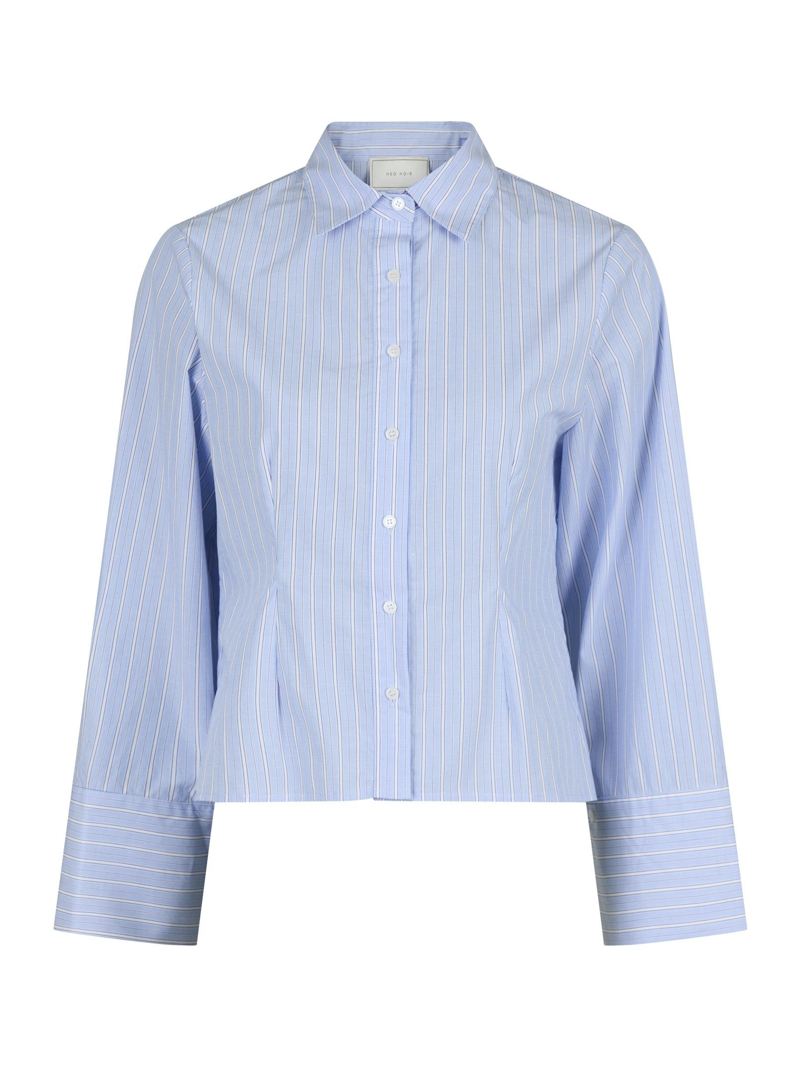Neo Noir - Rosa Stripe Shirt - Light Blue