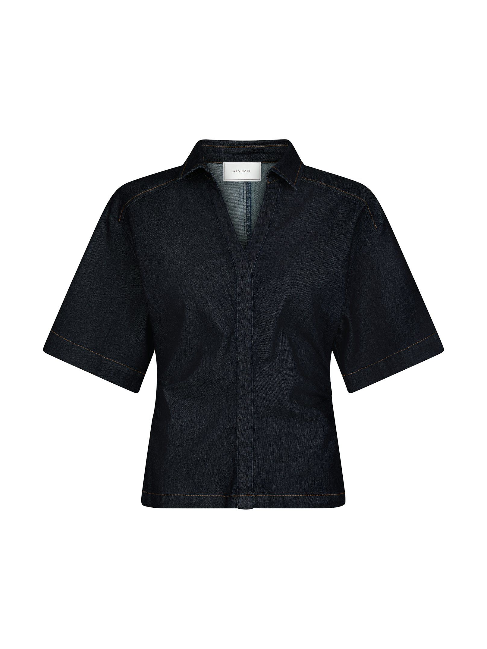 Neo Noir - Wandana Denim Blouse 167092 - 140 - Blue