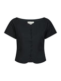 Tango Structure Top - Dark Navy