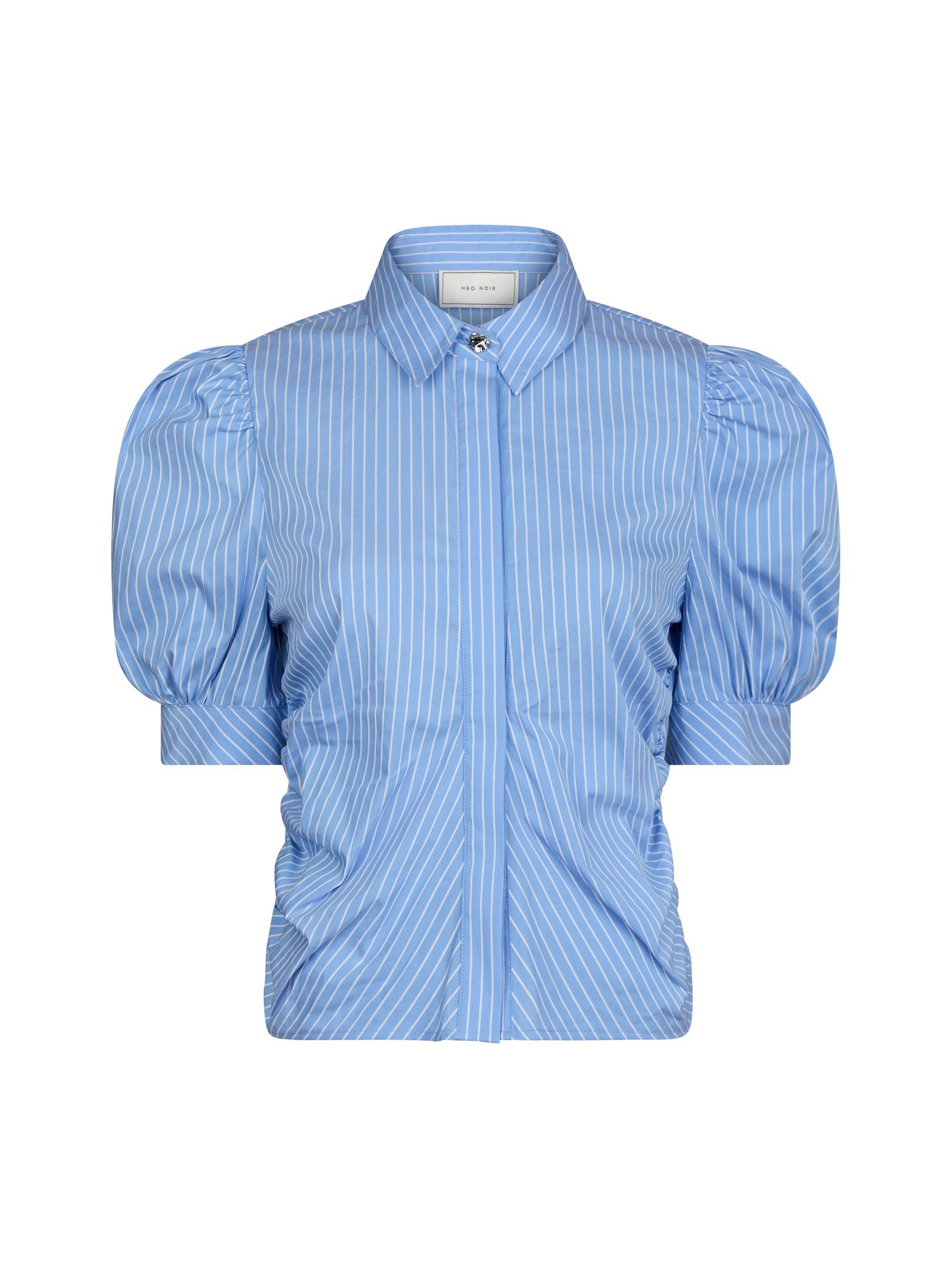 Neo Noir - Dalma Triple Check Shirt 168624 - 145 - Light Blue main image 1
