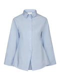 Caroli Poplin Shirt - Light Blue