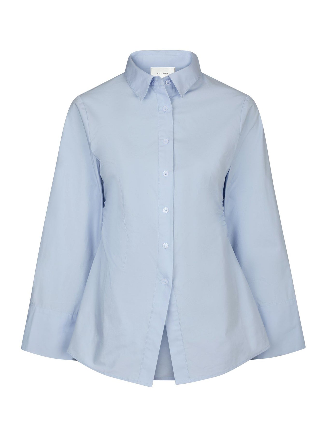 Caroli Poplin Shirt - Light Blue