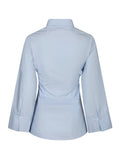 Caroli Poplin Shirt - Light Blue