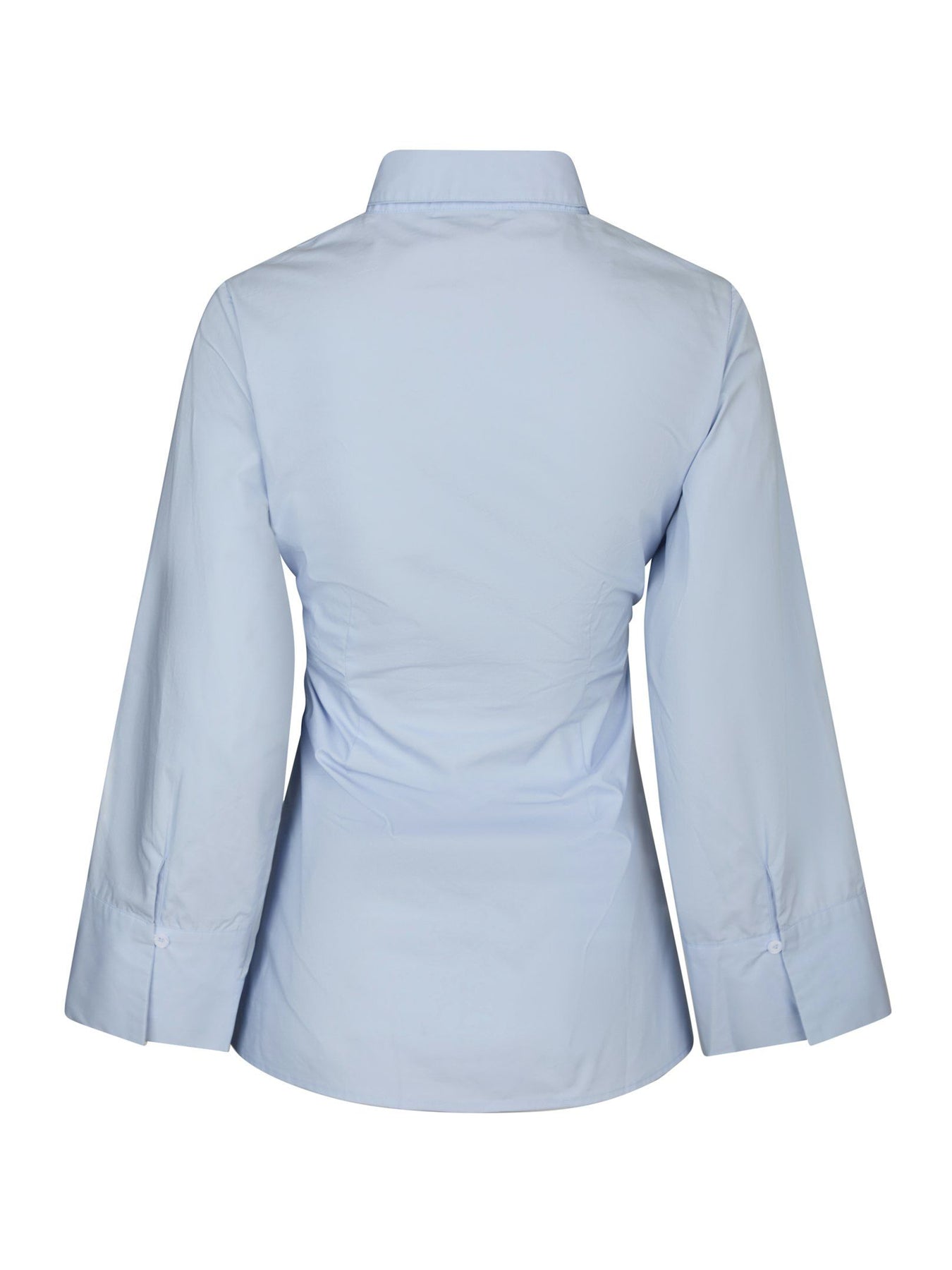 Caroli Poplin Shirt - Light Blue