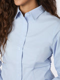 Caroli Poplin Shirt - Light Blue