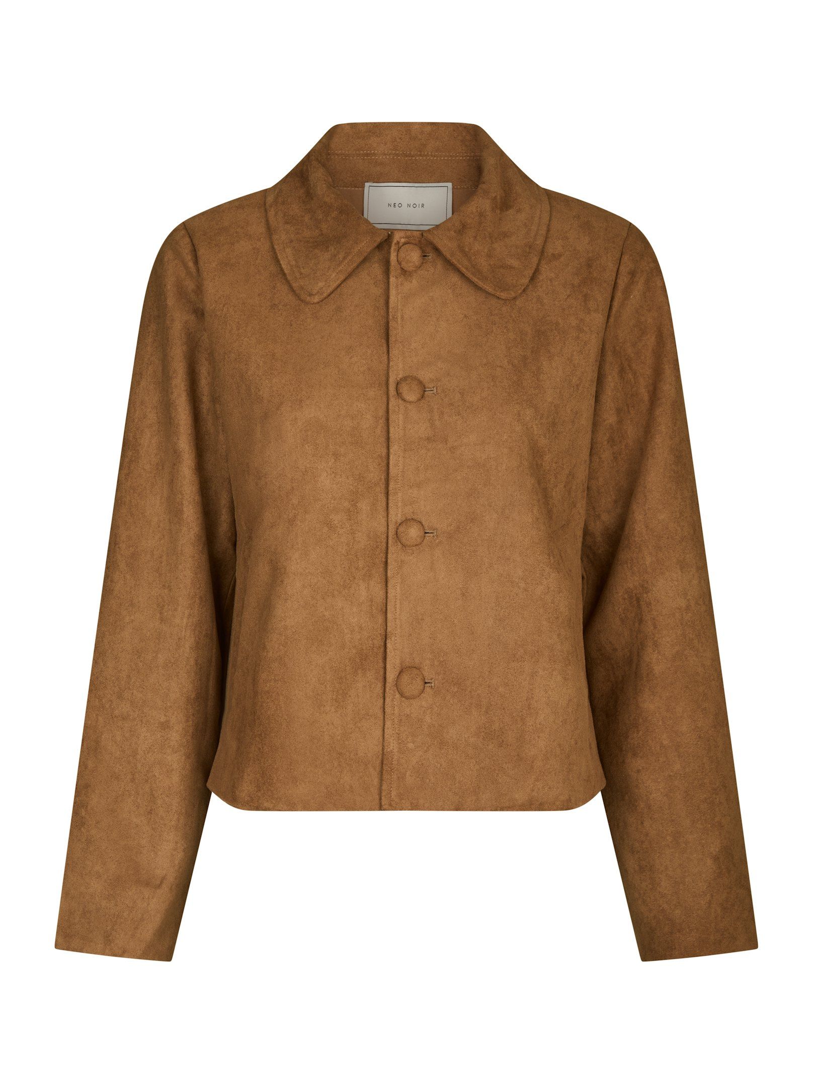 Neo Noir - Editta Faux Suede Jacket 168268 - 213 - Sand