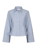 Rosa Double Stripe Shirt - Light Blue