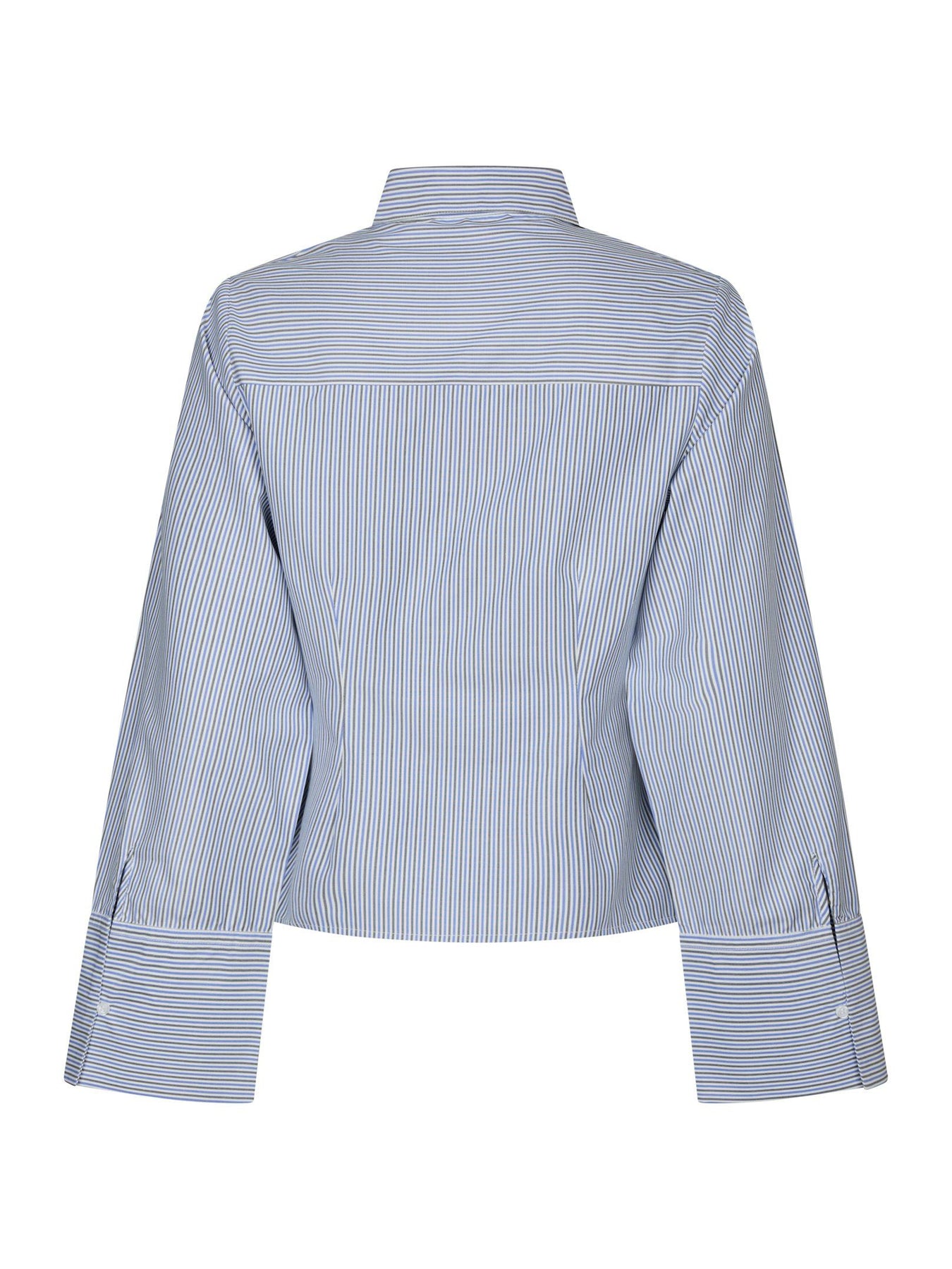 Rosa Double Stripe Shirt - Light Blue