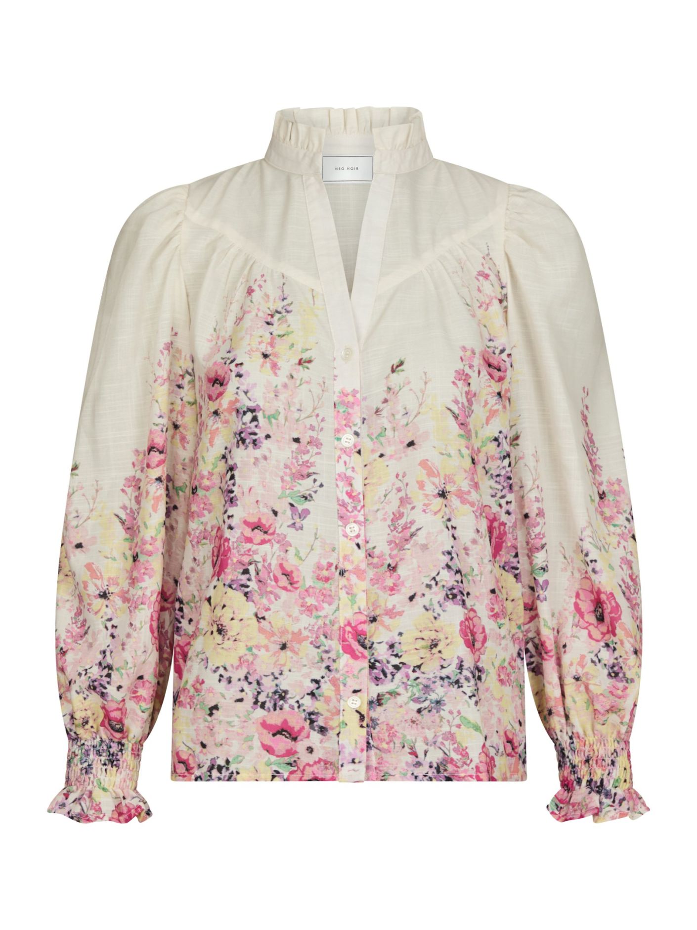 Neo Noir - Moisa Linen Blouse 169314 - 170 - Pink