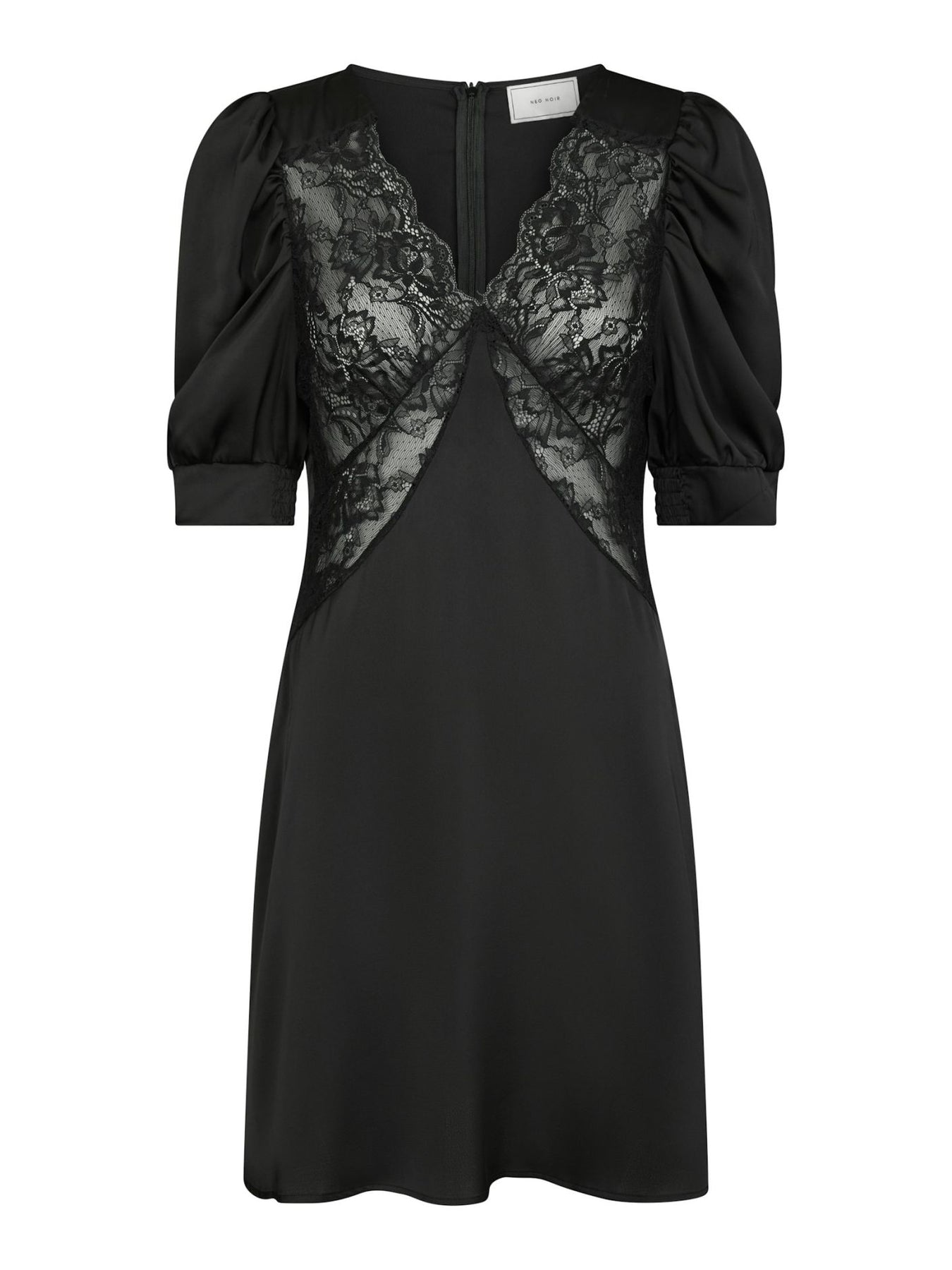 Alfia Lace Dress - Black