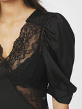 Alfia Lace Dress - Black
