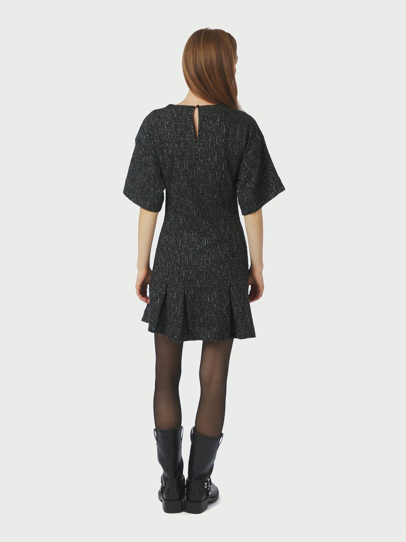 Susie Boucle Dress - Black