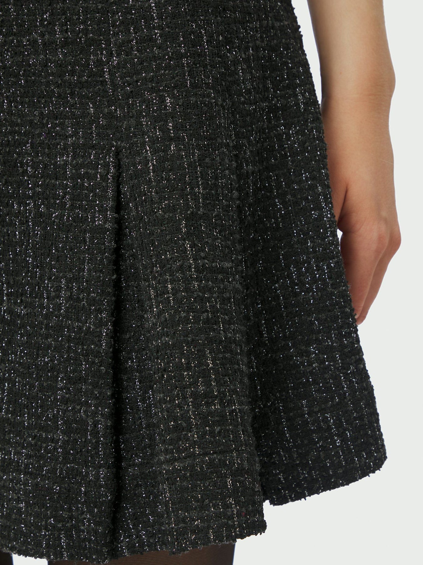 Susie Boucle Dress - Black