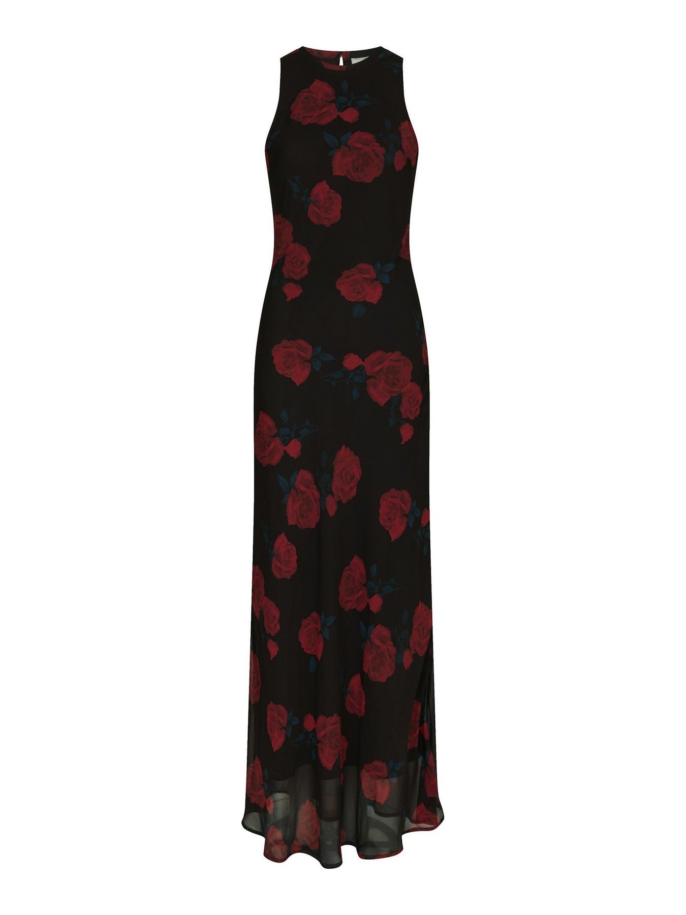 Celinie Rose Dress - Black