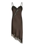 Sorelle Lace Dress - Dark Brown
