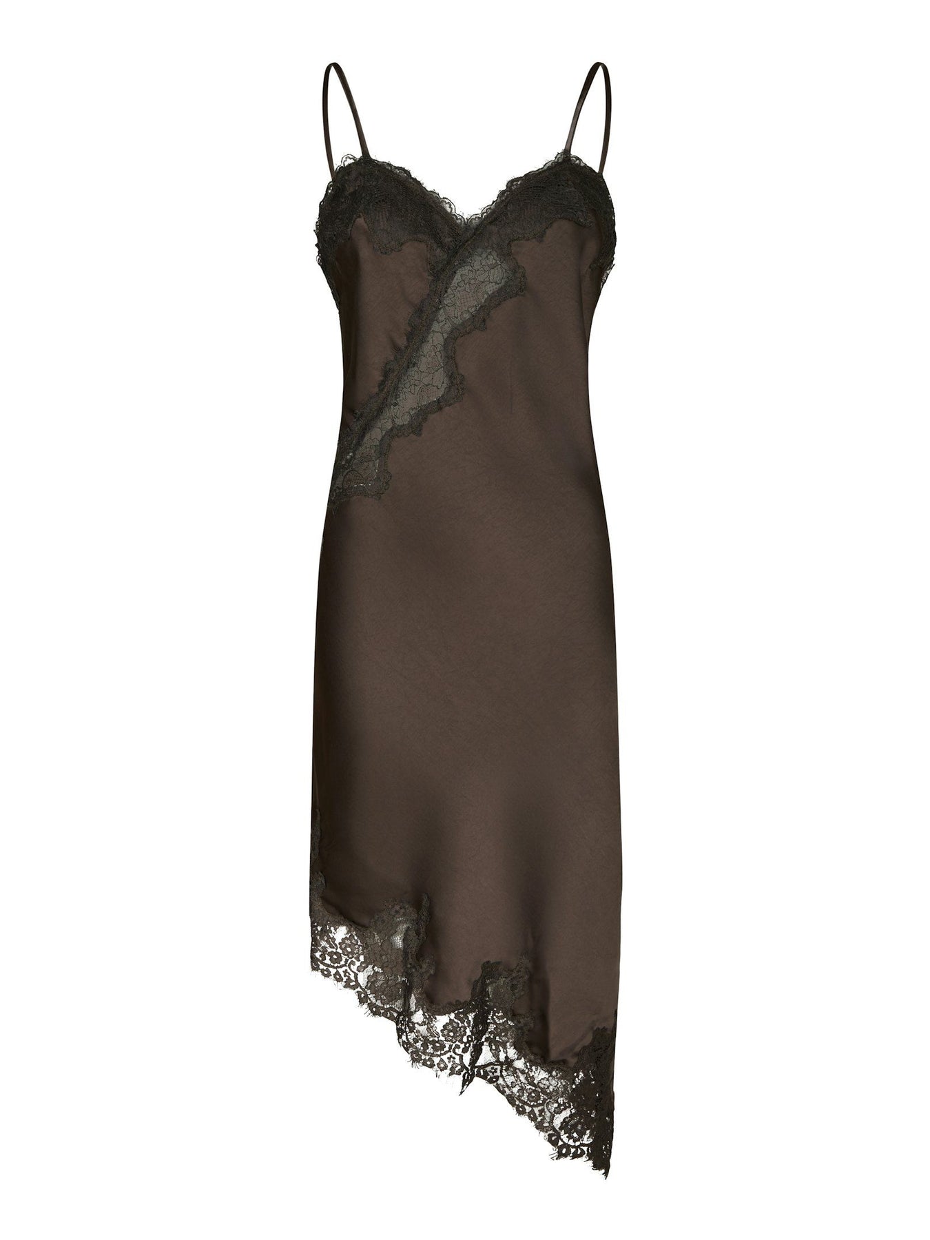 Sorelle Lace Dress - Dark Brown