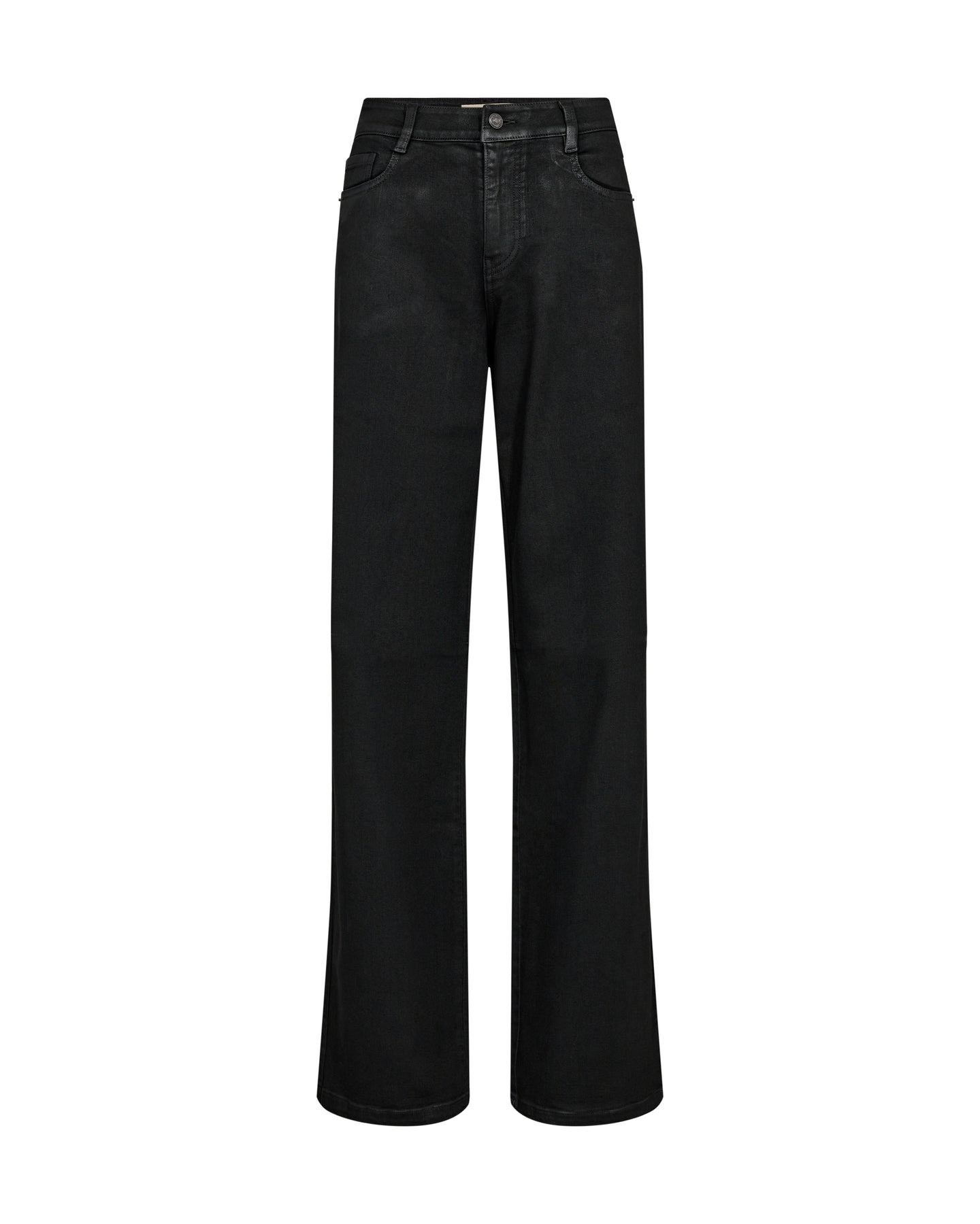 Dara Coated Pant - Black