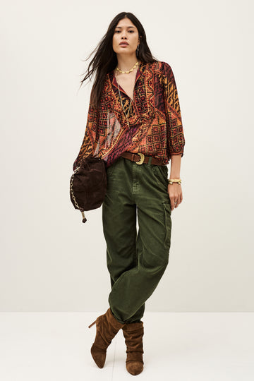 Blouse Odetta - Rouge