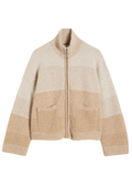 Tine Knit Cardigan - Sand Mix