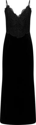 Signi Slip Dress - Black