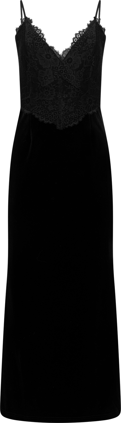 Signi Slip Dress - Black