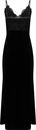 Signi Slip Dress - Black