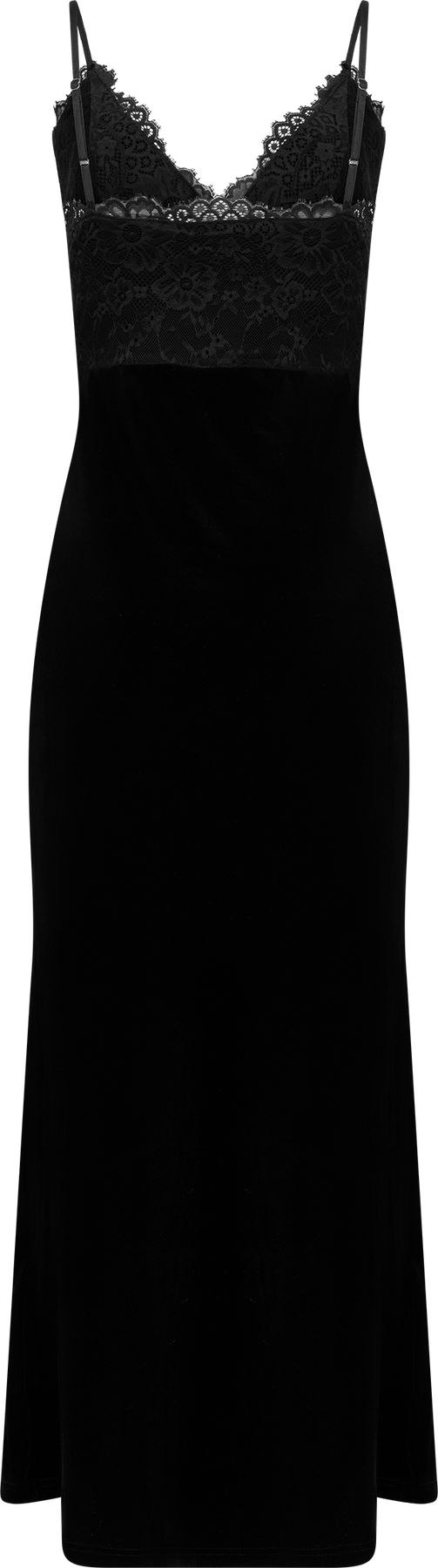 Signi Slip Dress - Black