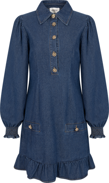 Vinda Denim Dress - Blue