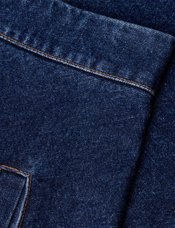 Luke Denim Stelly Skirt - Mid Blue Denim