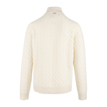 Aston Half-Zip - Cream