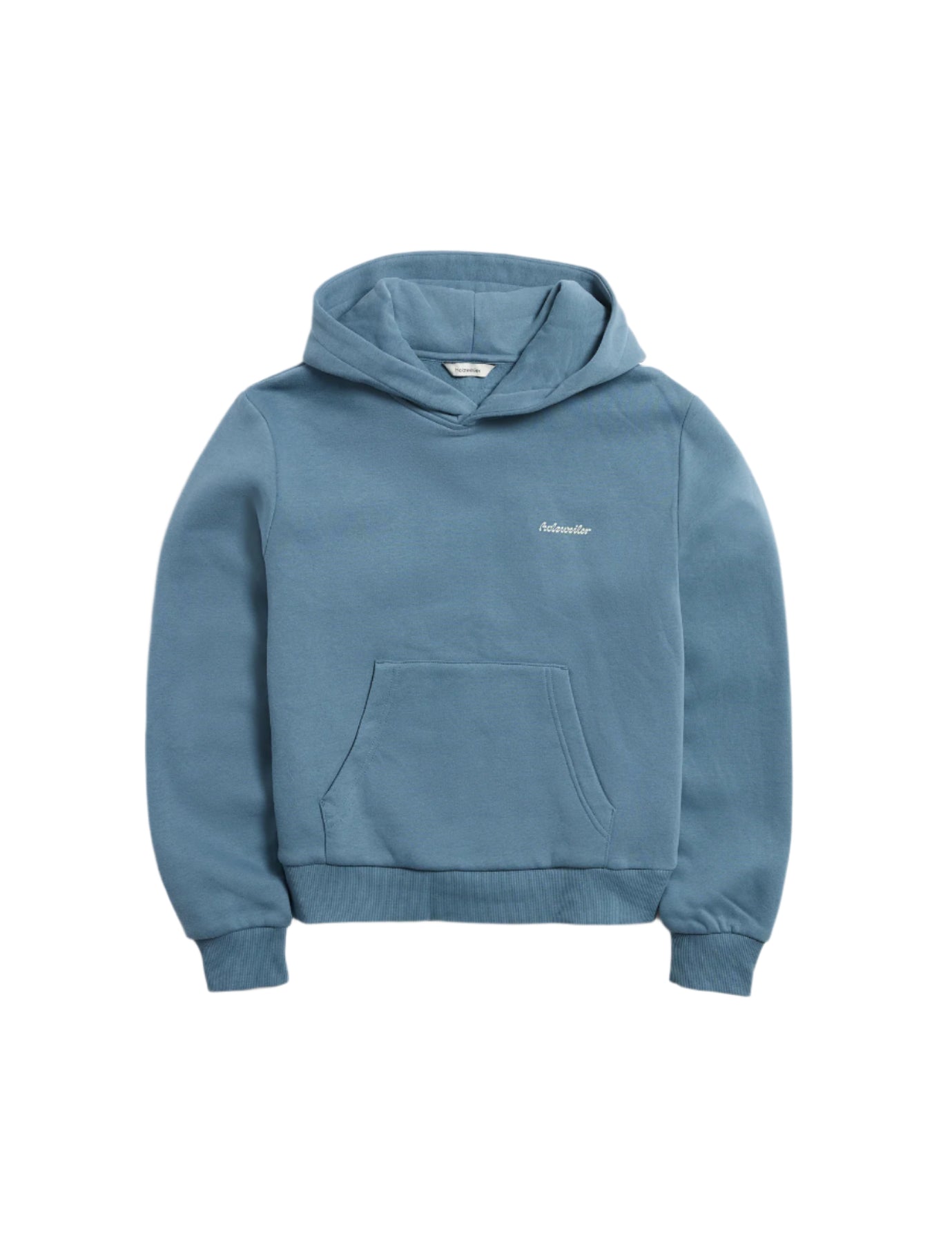 W Regular Hoodie - Blue