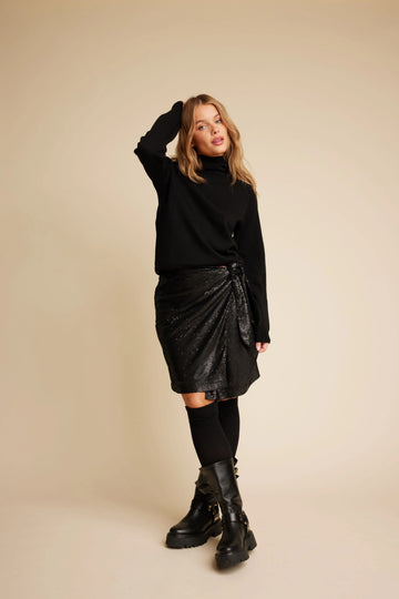 Maren Sequins - Black