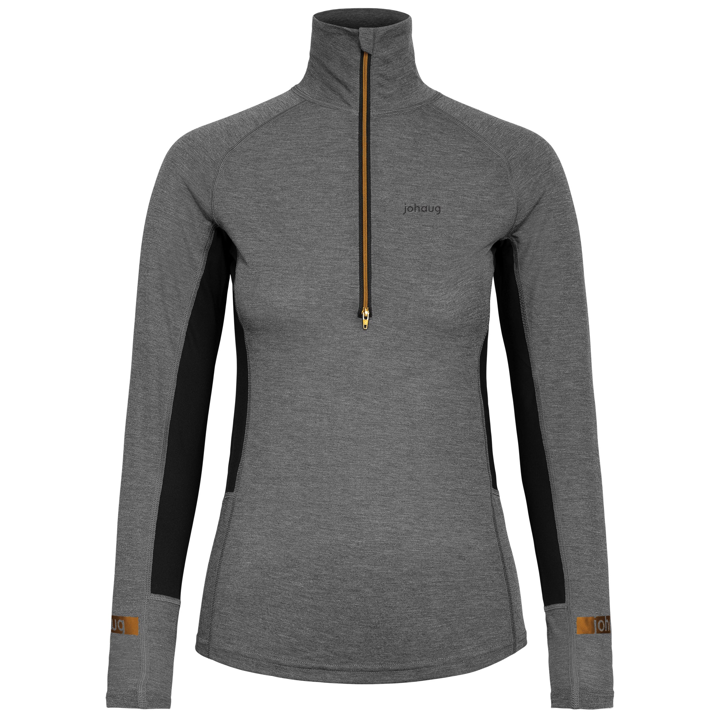 Aerial Woolmix Half Zip 2 0 Black VILLOID aerial-woolmix-half-zip-2-0-black-villoid