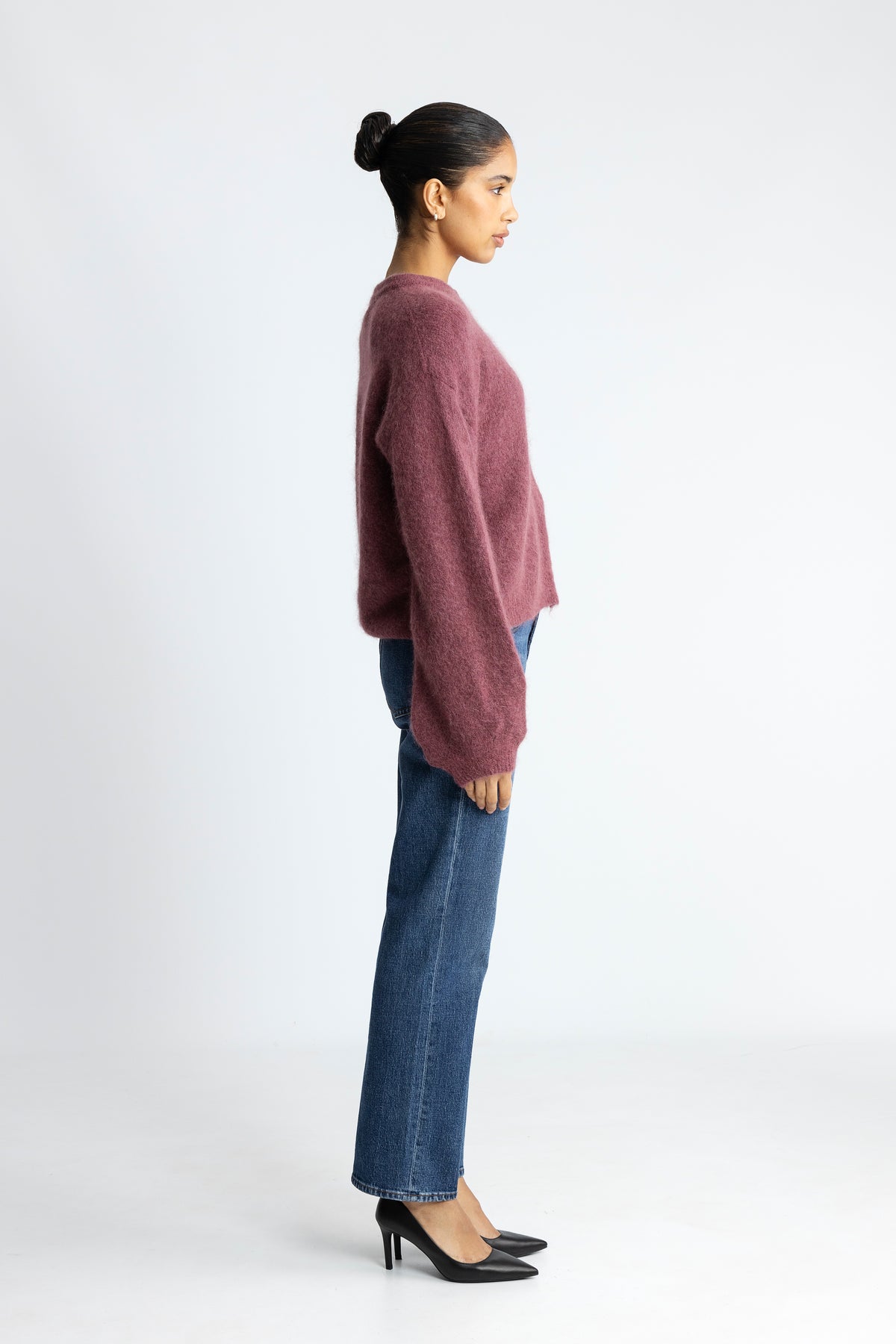 Kae Knit Cardigan - Rust