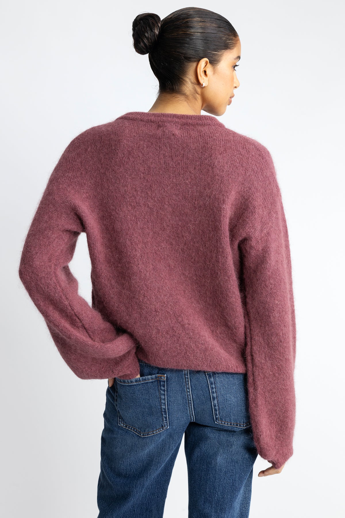 Kae Knit Cardigan - Rust