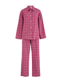 Flannel Pyjamas Set - Desert Rose