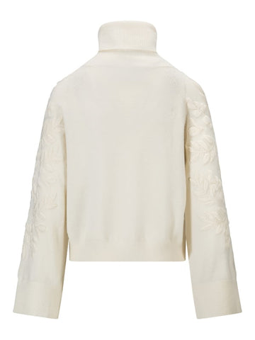 Laurie Wool Sweater - White