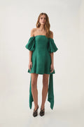 Incarnation Mini Dress - Emerald