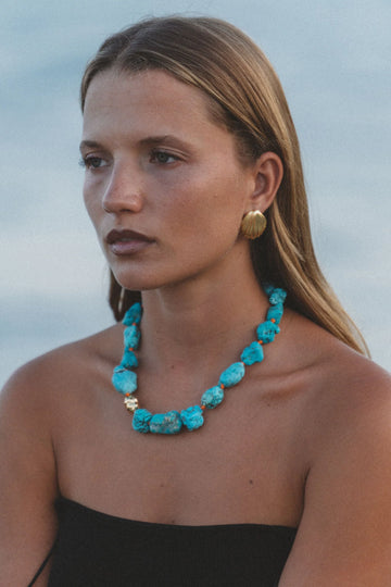 Ocean Treasure Earring - Gold